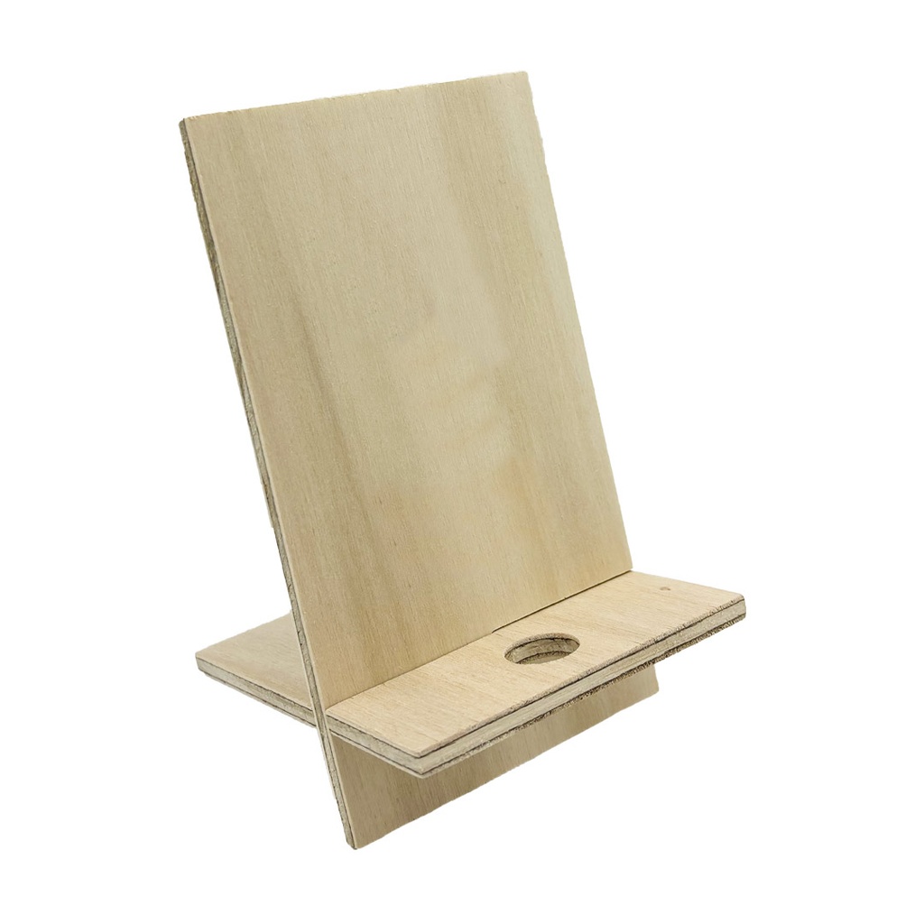 Support de tel en bois