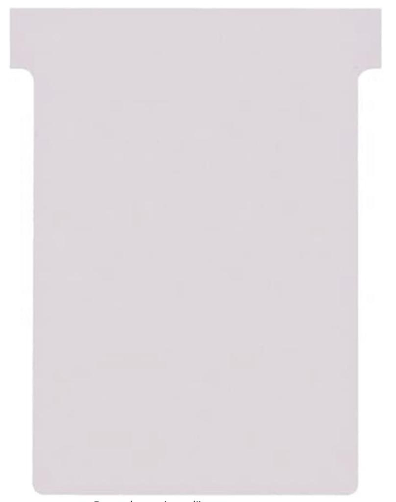 FICHE EN T - INDICE 3 - Lot de 100 unités - Violet clair