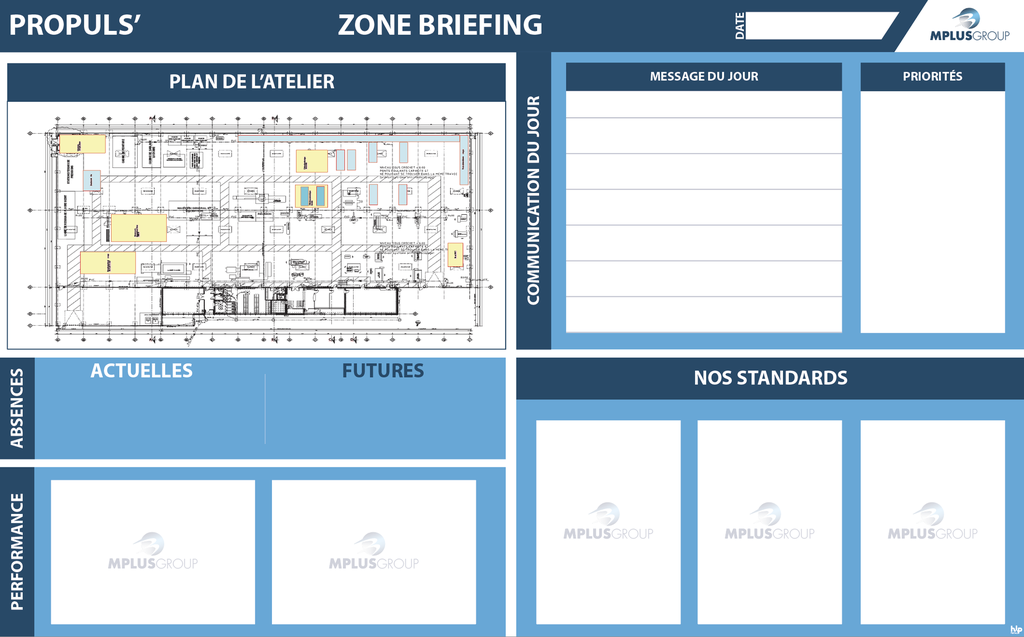 [MPLUS PAN ZONE TOP5 1490x920 mm] PANNEAU PROPULS ZONE TOP 5 BRIEFING 1490x920mm