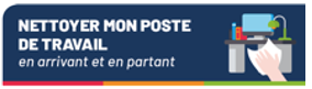 [AP4] Lot d'autocollants : 20 nettoyer mon poste de travail