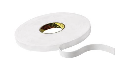 [RLX RUBAN DOUBLE FACE 66mx12mm] RLX DOUBLE FACE BLANC ACRYLIQUE 3M 66m x 12 mm