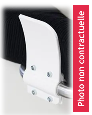 [OUVCOUD] Lot de 10 ouvre porte au coude blanc