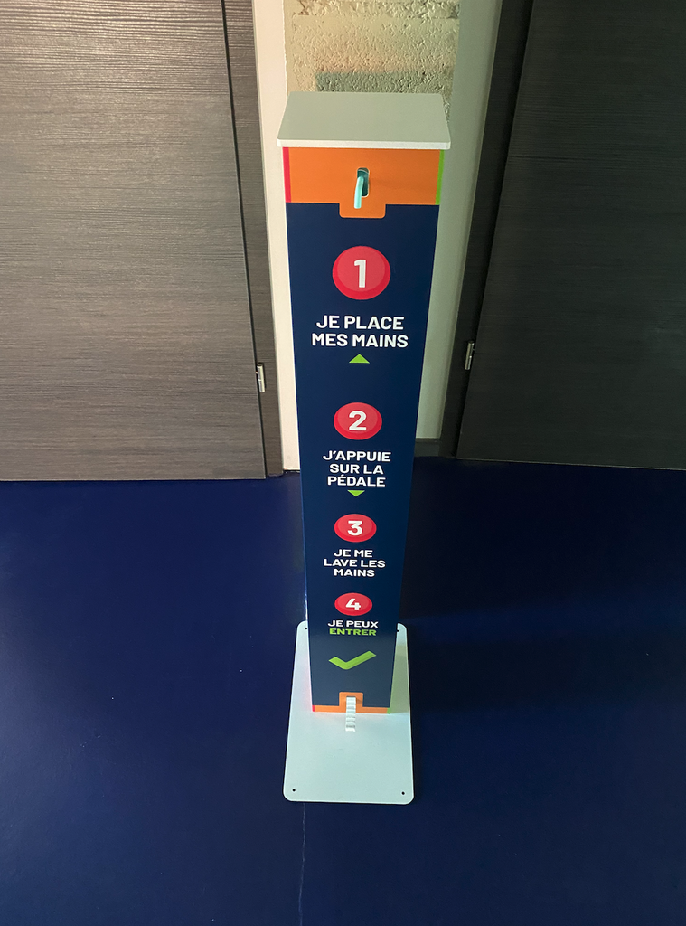 [BOR DIBON3 - HLP standard] Distributeur de gel hydro alcoolique HLP standard