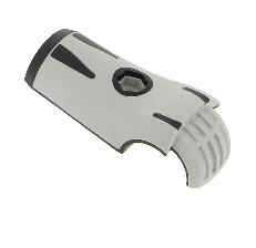 [TRI CONNECTEUR270°-FEMELLE GTC2] TRILOGIC - Connecteur 1/2 liaison 270° femelle gris/noir